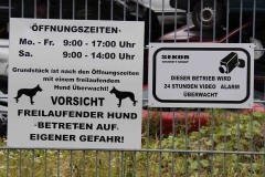 Warnschild
