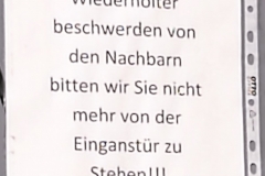 Wiederholter beschwerden